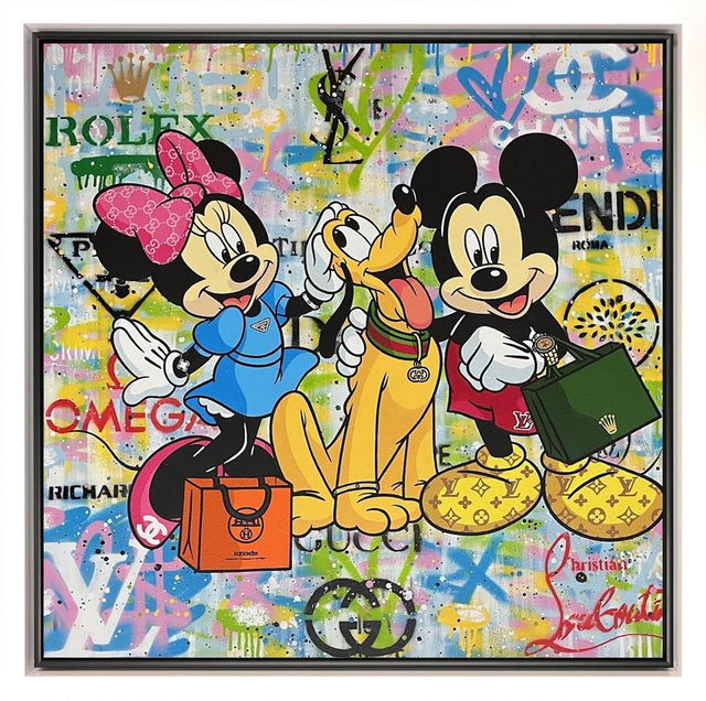 together always framed original by artist emily crook