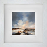 tranquil drift framed original by artist alison johnson