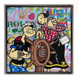 turning into love framed original by artist emily crook