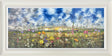wandering bloom framed original by artist kimberley harris