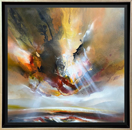 where the light lands framed original by artist craig foord
