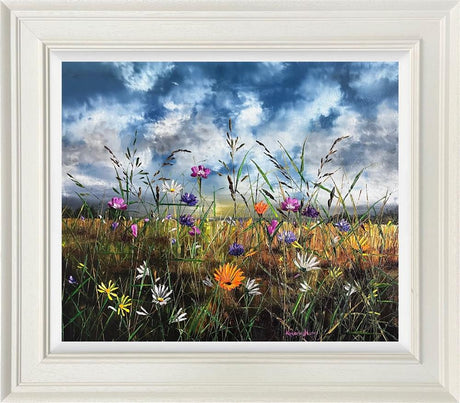 you and me together framed rint by artist kimberley harris