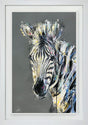zoe framed original by artist joe galindo