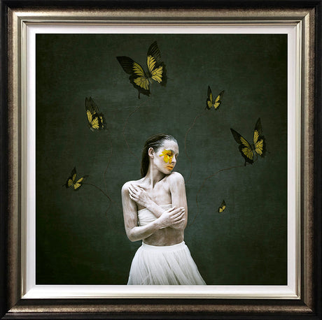 attached deluxe framed print by artist michelle mackie