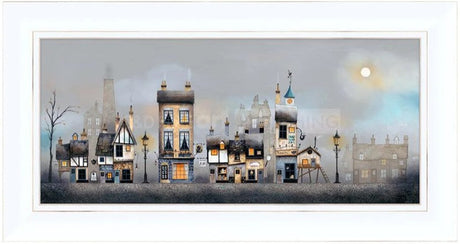 baker street framed print by artist gary walton