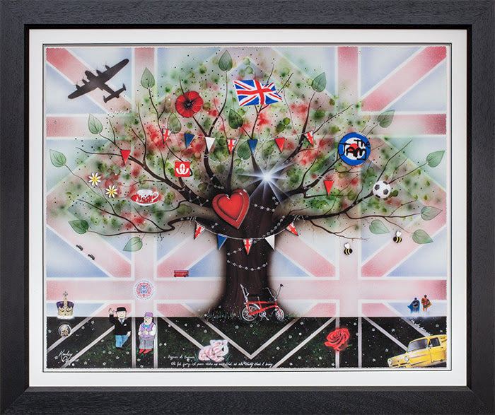 best of bristish deluxe framed print by artist kealey farmer