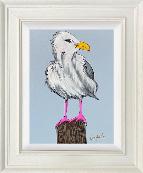 clyde framed original by artist amy louise