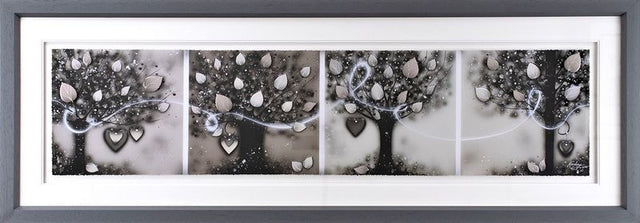 connected framed print by artist kealey farmer