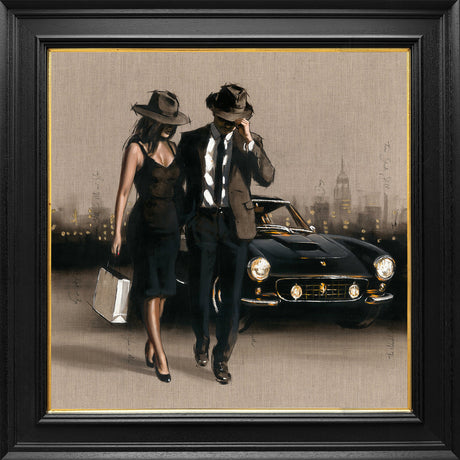 day together framed canvas print by artist richard blunt