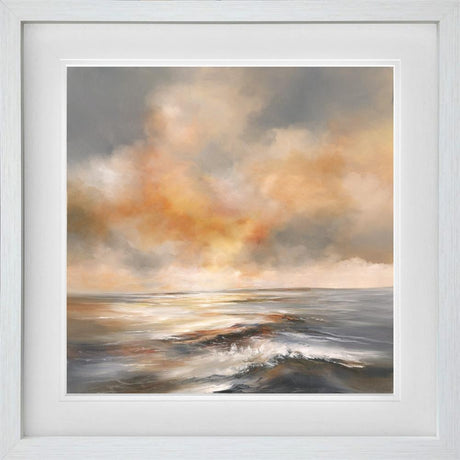 echoes of time framed print by artist alison johnson
