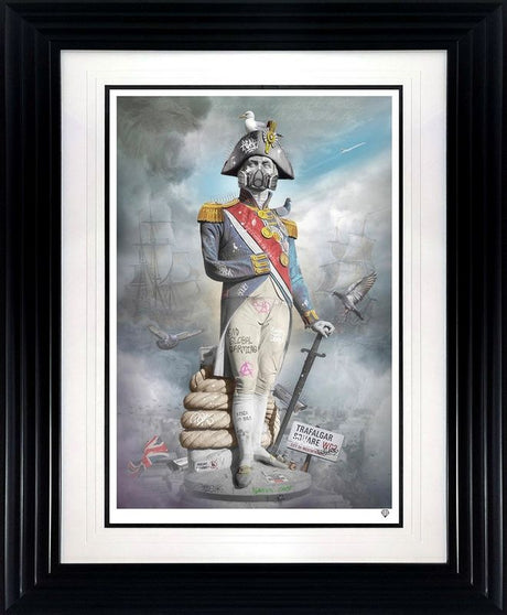 england expects too much framed print by artist jj adams