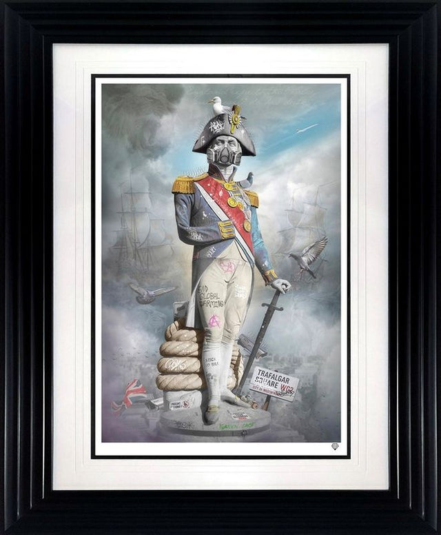 england expects too much framed print by artist jj adams
