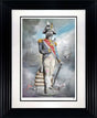england expects too much framed print by artist jj adams