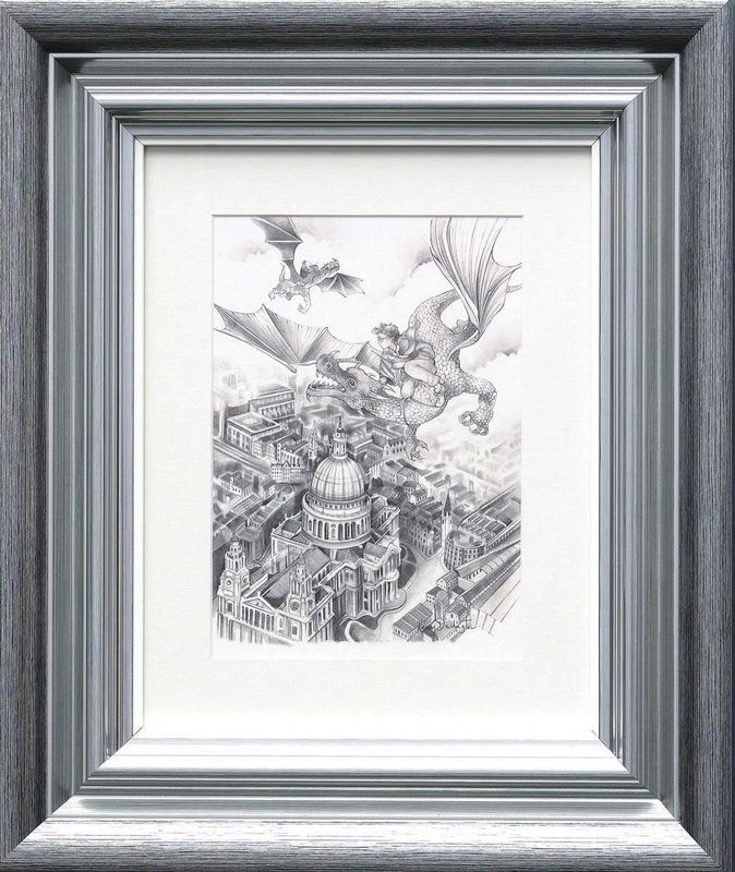 Flight Over St Pauls Sketch