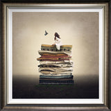 foever a princess deluxe framed print by artist michelle mackie
