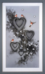 get together framed print by artist kealey farmer