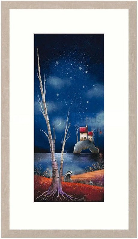 hide and seek framed print by artist gary walton