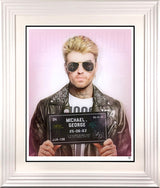 im your man framed in white by artist jj adams