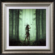ivy framed print by artist michelle mackie