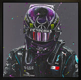 lewis 2020 wall of champions framed print by artist paul oz