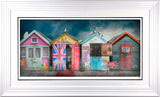 lifea a beach print framed in white by artist jj adams