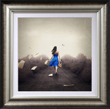 music in her soul framed print by artist michelle mackie