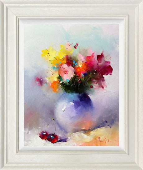 my heart will go on framed original by artist aziz