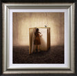 once upon a time framed print by artist michelle mackie