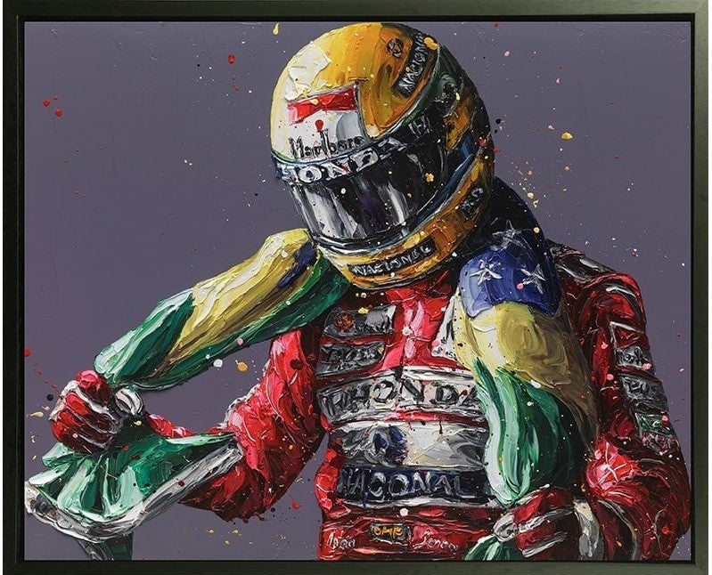 Senna Flag 25th Anniversary