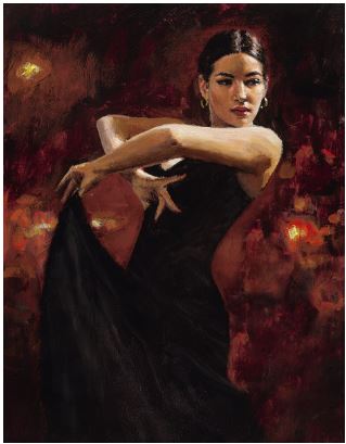 Colours of Flamenco (Red)