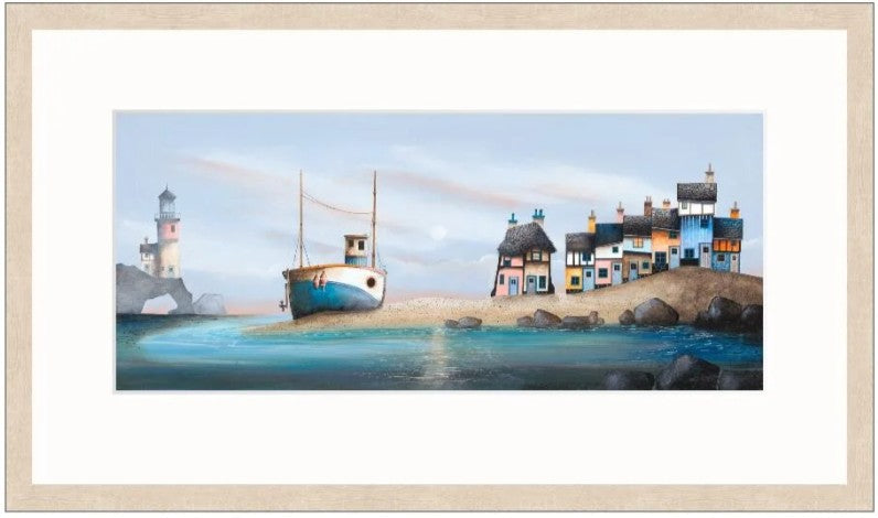 still waters framed print by artist gary walton