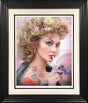 tell me about it stud print framed in black by artist jj adams