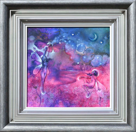 the night faeries framed by artist kerry darlington