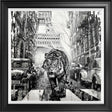 urban hunter frame print by artist ben jeffery