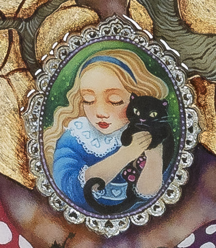 what alice foind there detail 3 by artist kerry darlington