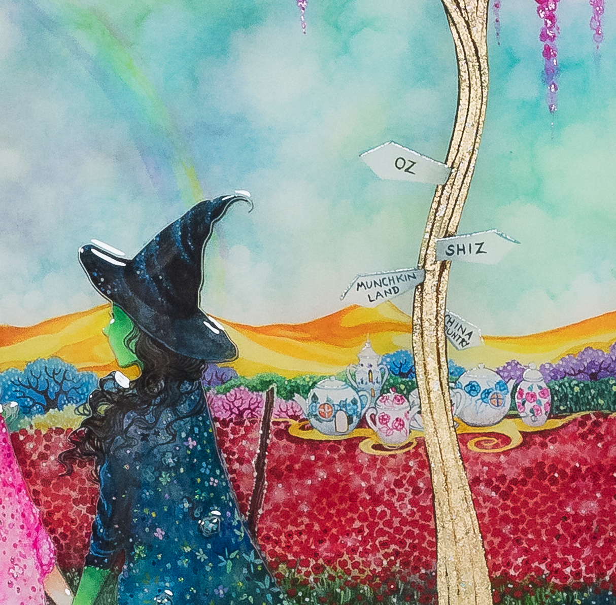 wicked detail 2 by artist kerry darlington